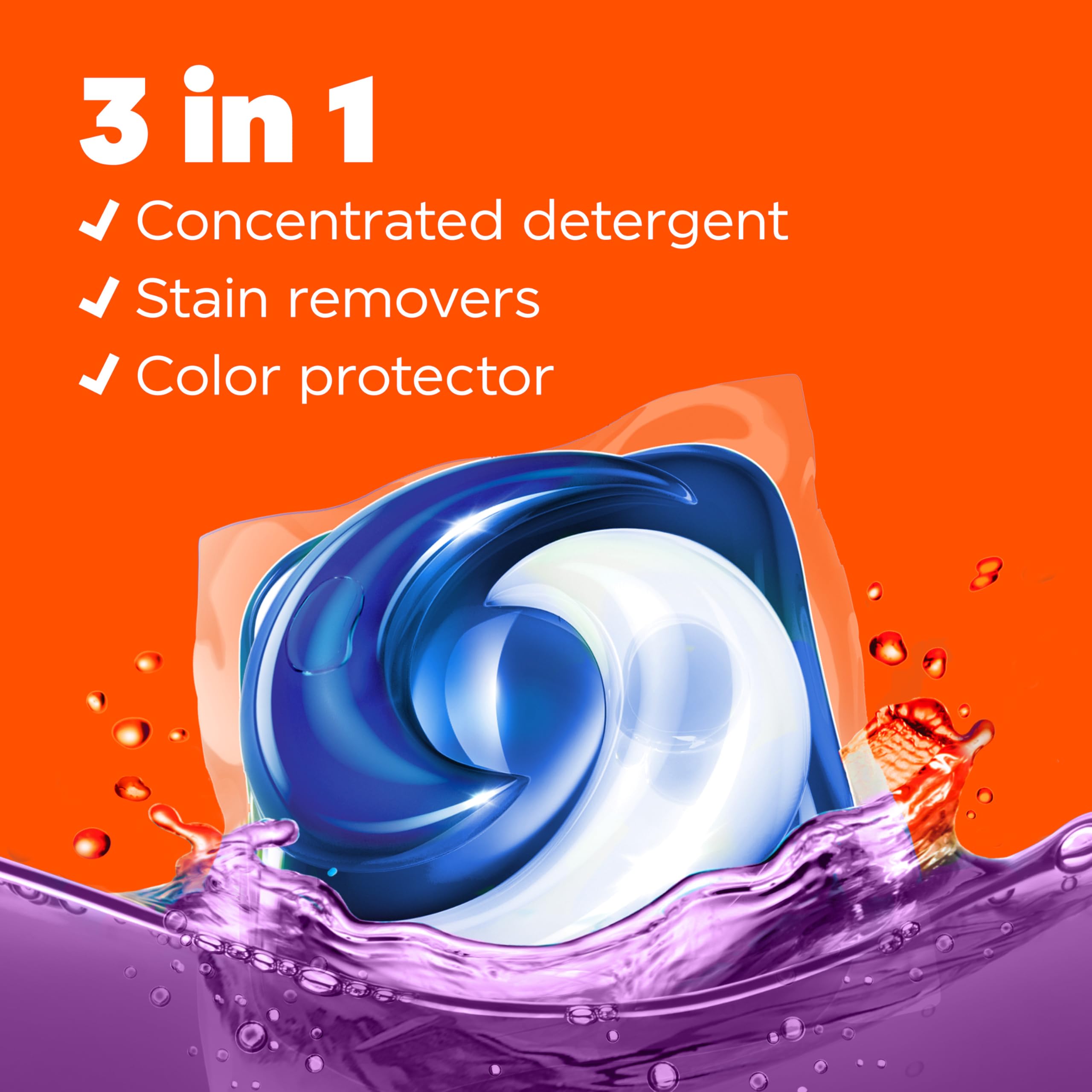 Foto 7 pulgar | Detergente Para Ropa Tide Pods, Paquete De Jabón Líquido, 76 Unidades - Venta Internacional.