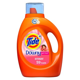 Foto 1 | Detergente Para Ropa Tide Touch Of Downy Original, Botella De 2,48 Litros - Venta Internacional.