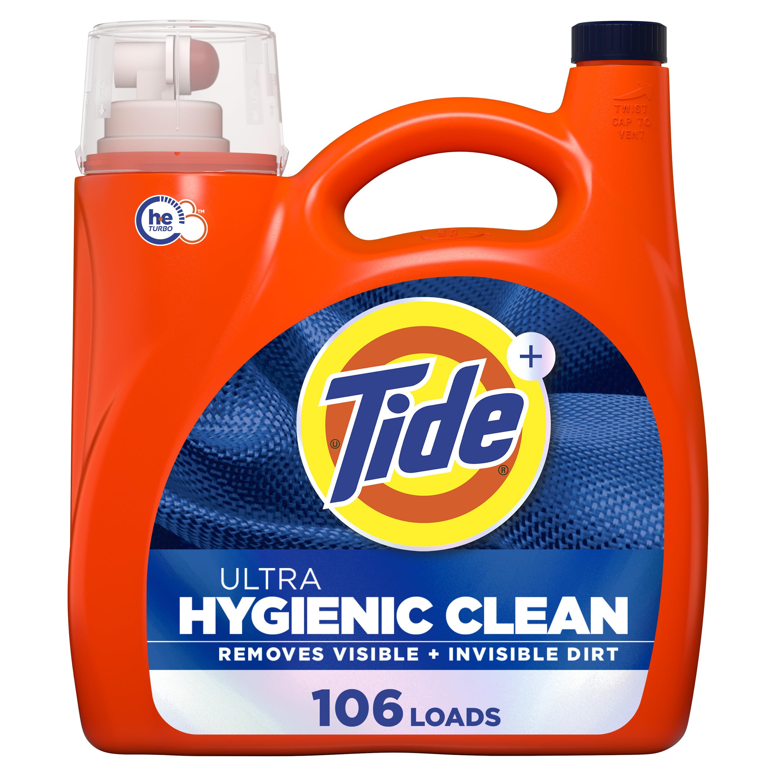 Detergente Para Ropa Tide Hygienic Clean Heavy 10x Duty 4.4 L - Venta Internacional. $1,149
