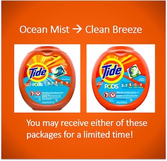 Foto 2 | Detergente Para Ropa Tide Pods Clean Breeze, 81 Unidades - Venta Internacional.
