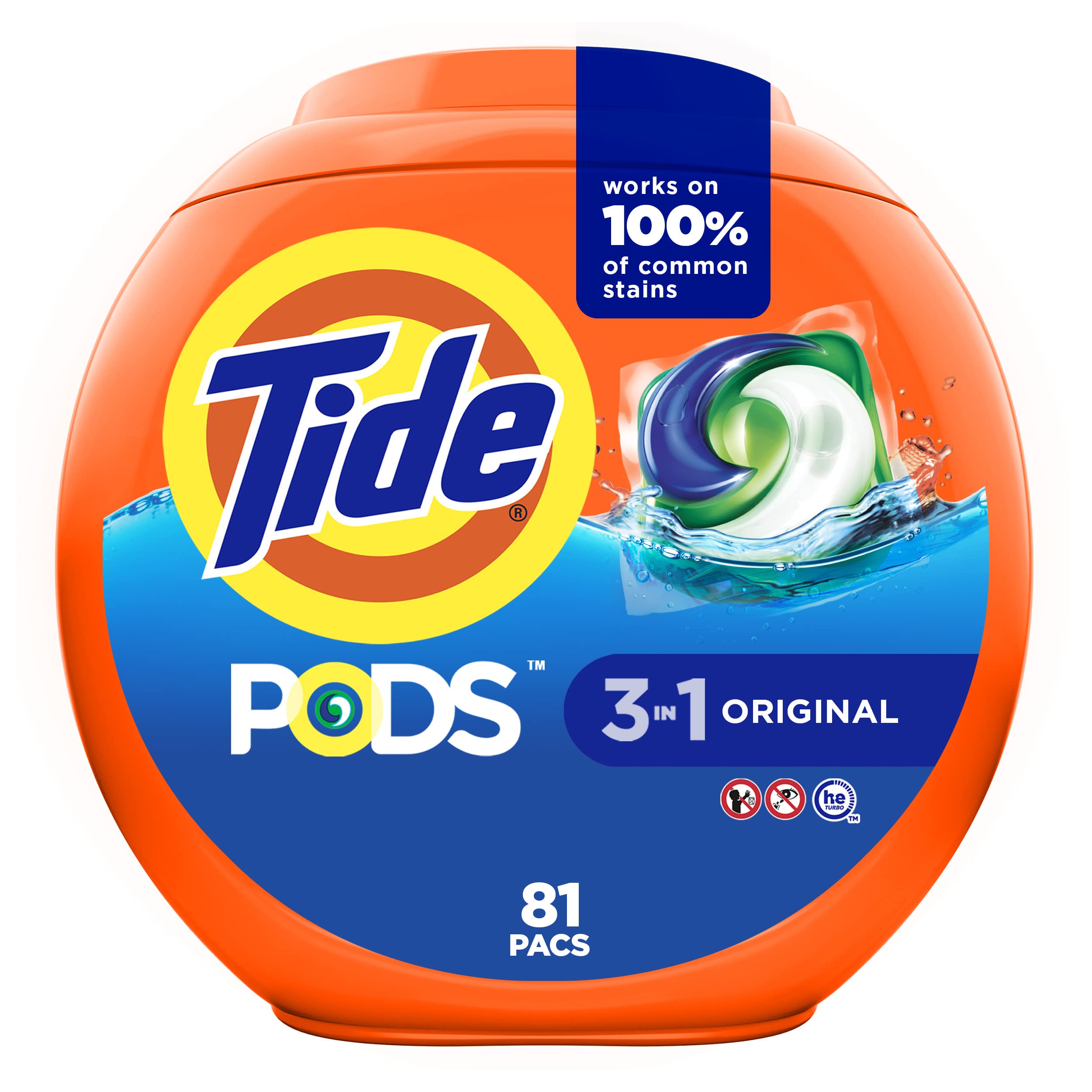 Foto 1 | Detergente Para Ropa En Cápsulas Tide Original Scent, 81 Unidades - Venta Internacional.