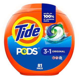 Foto 1 | Detergente Para Ropa En Cápsulas Tide Original Scent, 81 Unidades - Venta Internacional.