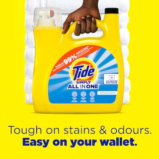 Foto 5 | Detergente Para Ropa Tide Simply Refreshing Breeze, 5 Litros, 128 Cargas - Venta Internacional.