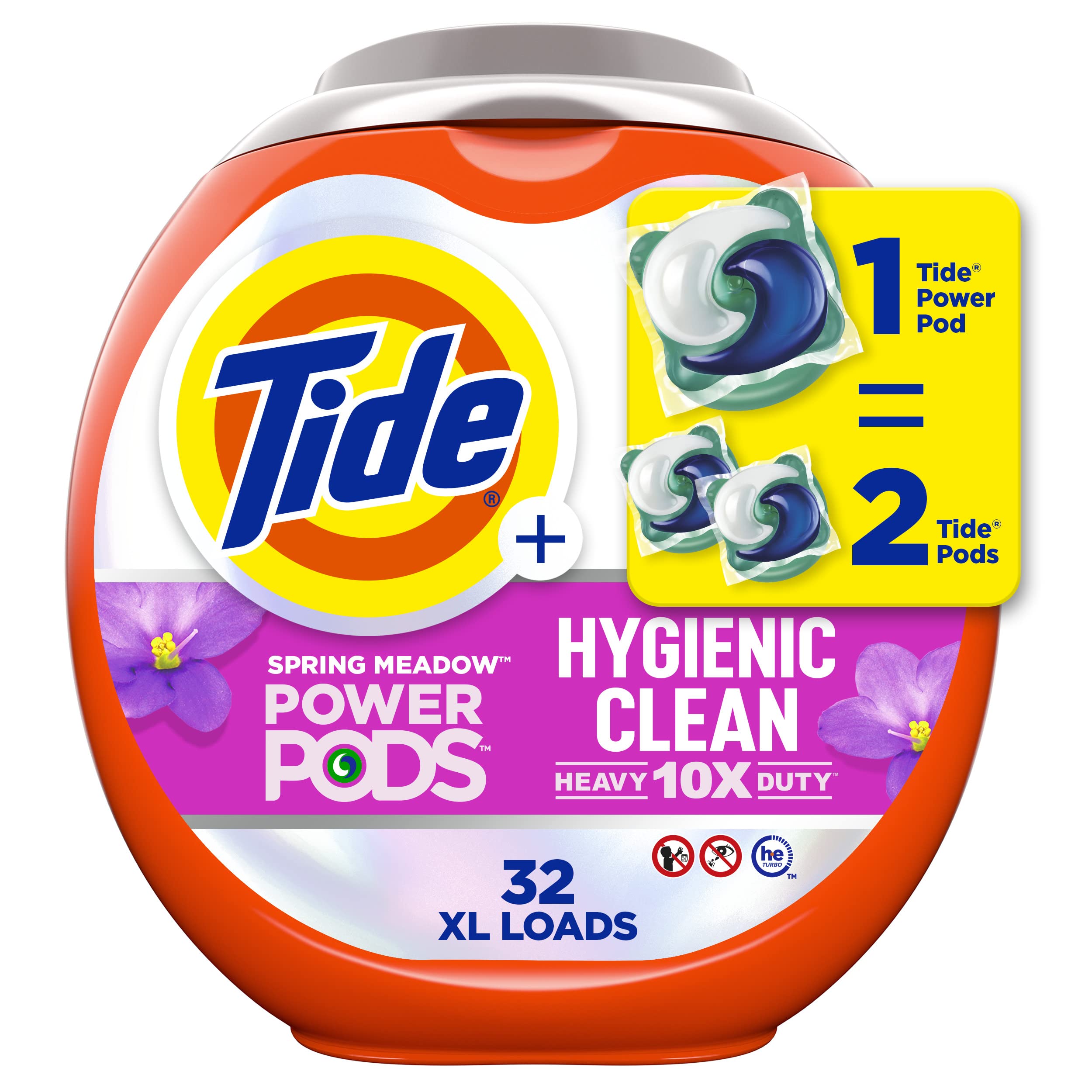 Detergente Para Ropa Tide Hygienic Clean Heavy Duty 10 Veces Más Potente - Venta Internacional. $718