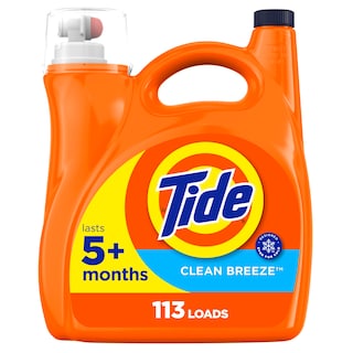 Foto 1 | Detergente Para Ropa Tide Liquid Clean Breeze Scent 4.4 L 113 Cargas - Venta Internacional.