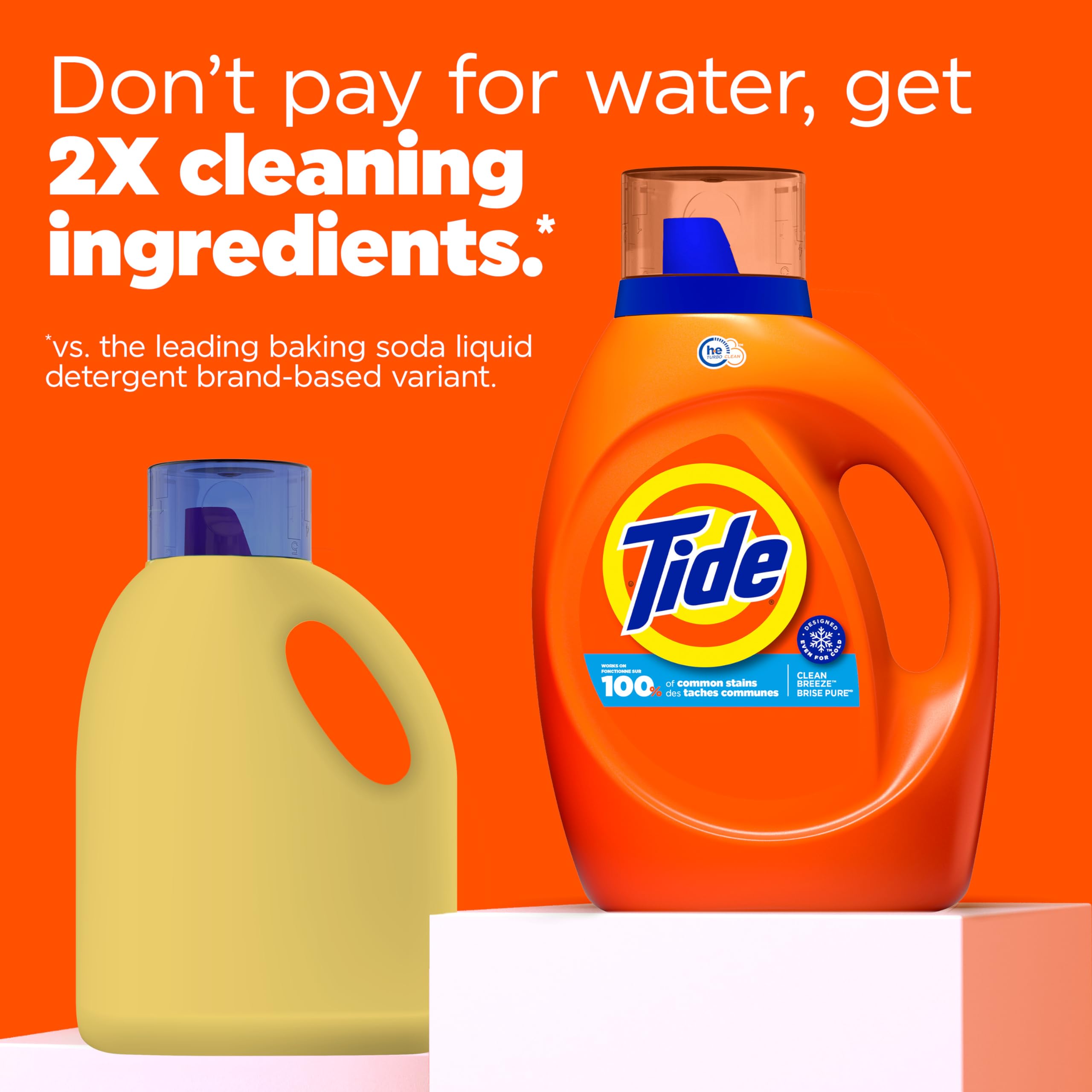 Foto 6 pulgar | Detergente Para Ropa Tide Liquid Clean Breeze Scent 4.4 L 113 Cargas - Venta Internacional.