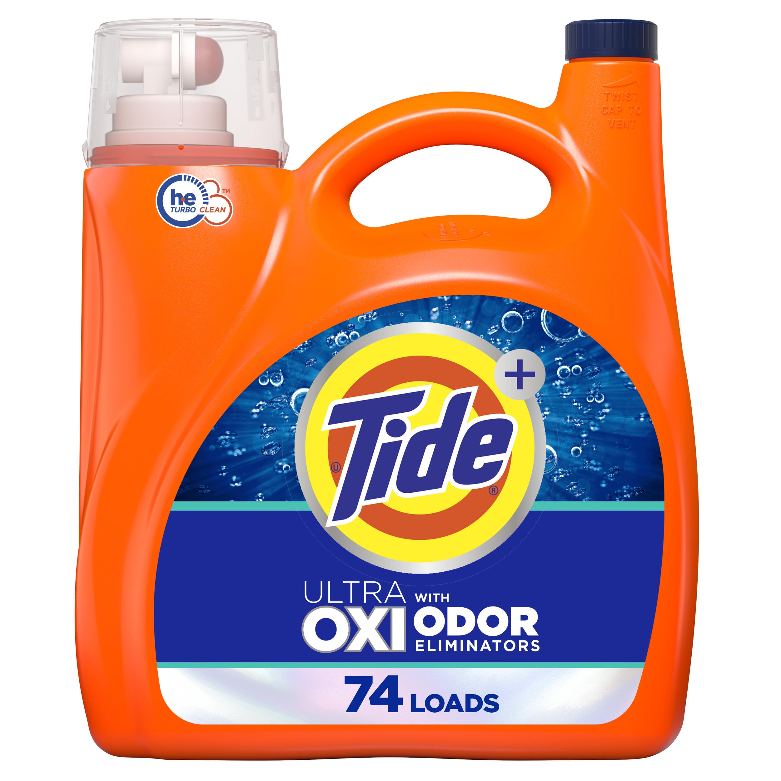 Foto 2 pulgar | Detergente Para Ropa Tide Ultra Oxi 74 Cargas, 3.1 L, Compatible Con He - Venta Internacional.