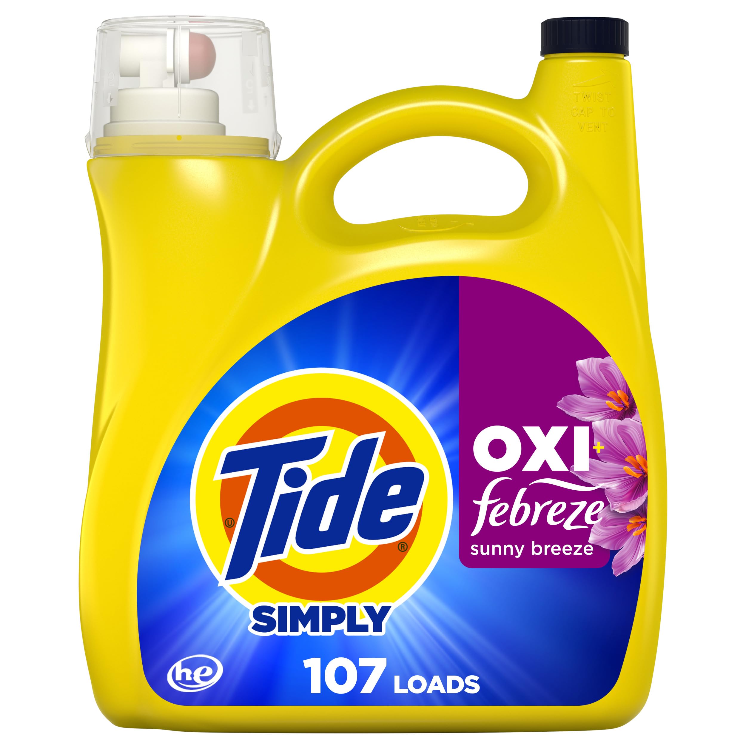Foto 2 pulgar | Detergente Para Ropa Tide Simply Oxi Boost, 4,47 L, 107 Cargas - Venta Internacional.