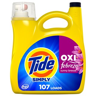 Foto 1 | Detergente Para Ropa Tide Simply Oxi Boost, 4,47 L, 107 Cargas - Venta Internacional.