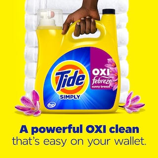 Foto 5 | Detergente Para Ropa Tide Simply Oxi Boost, 4,47 L, 107 Cargas - Venta Internacional.