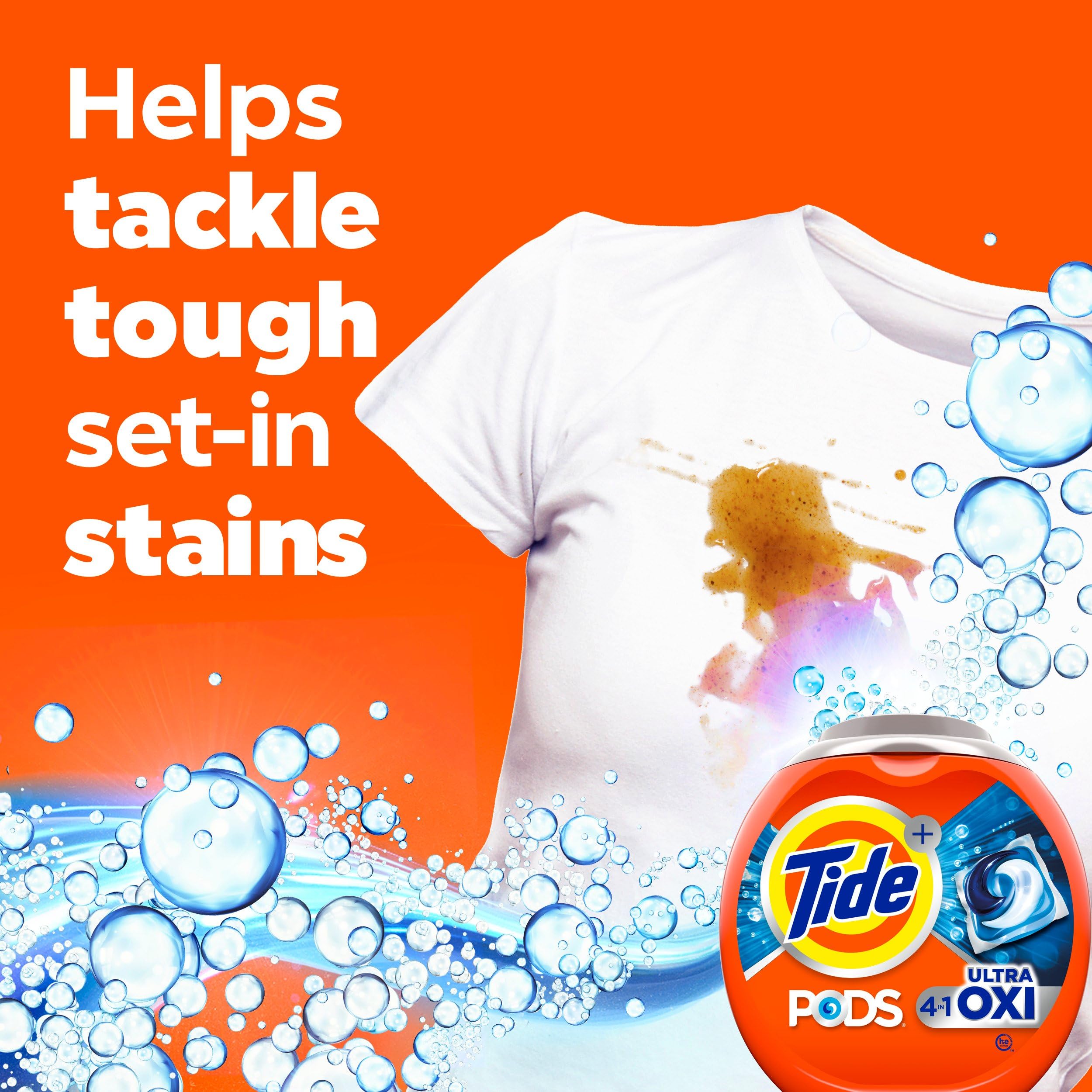 Foto 4 pulgar | Detergente Para Ropa Tide 4 En 1 Ultra Oxi Pods, 32 Paquetes - Venta Internacional.