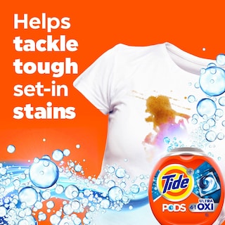 Foto 3 | Detergente Para Ropa Tide 4 En 1 Ultra Oxi Pods, 32 Paquetes - Venta Internacional.