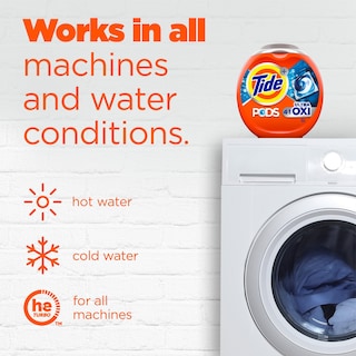 Foto 4 | Detergente Para Ropa Tide 4 En 1 Ultra Oxi Pods, 32 Paquetes - Venta Internacional.