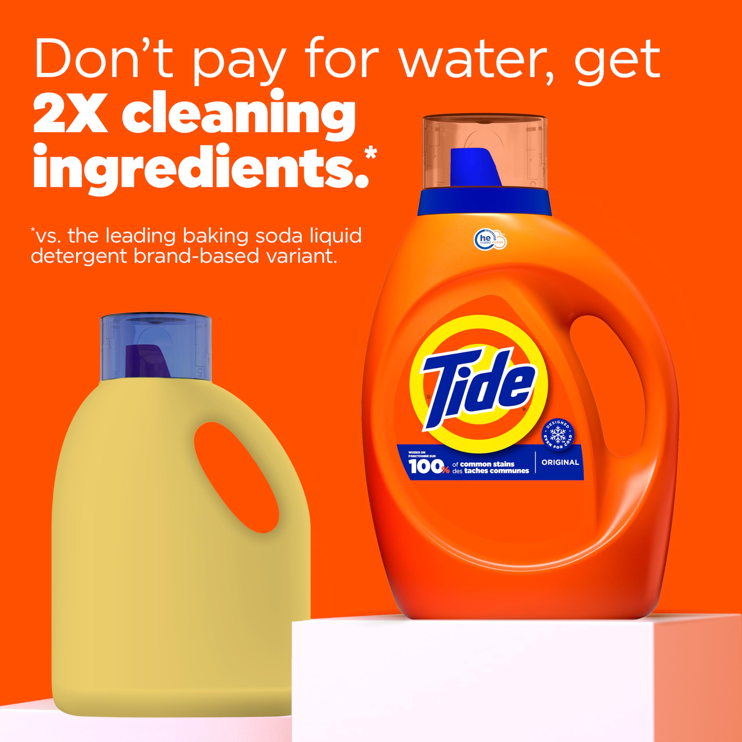 Foto 3 pulgar | Detergente Para Ropa Tide Liquid He Compatible Con 1050 Ml, 80 Cargas - Venta Internacional.
