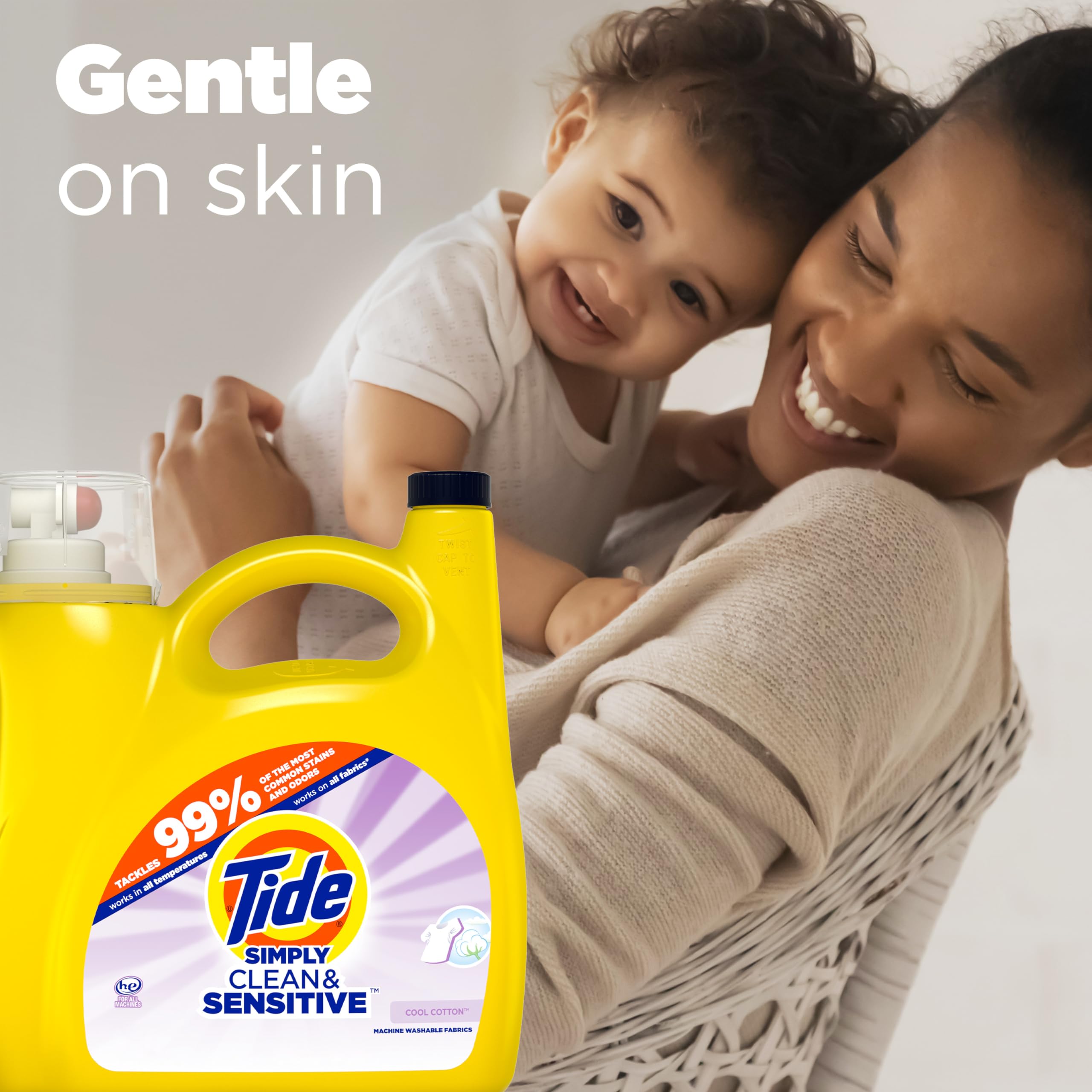 Foto 5 pulgar | Detergente Para Ropa Tide Simply Clean & Sensitive, 3,47 L, 89 Cargas - Venta Internacional.