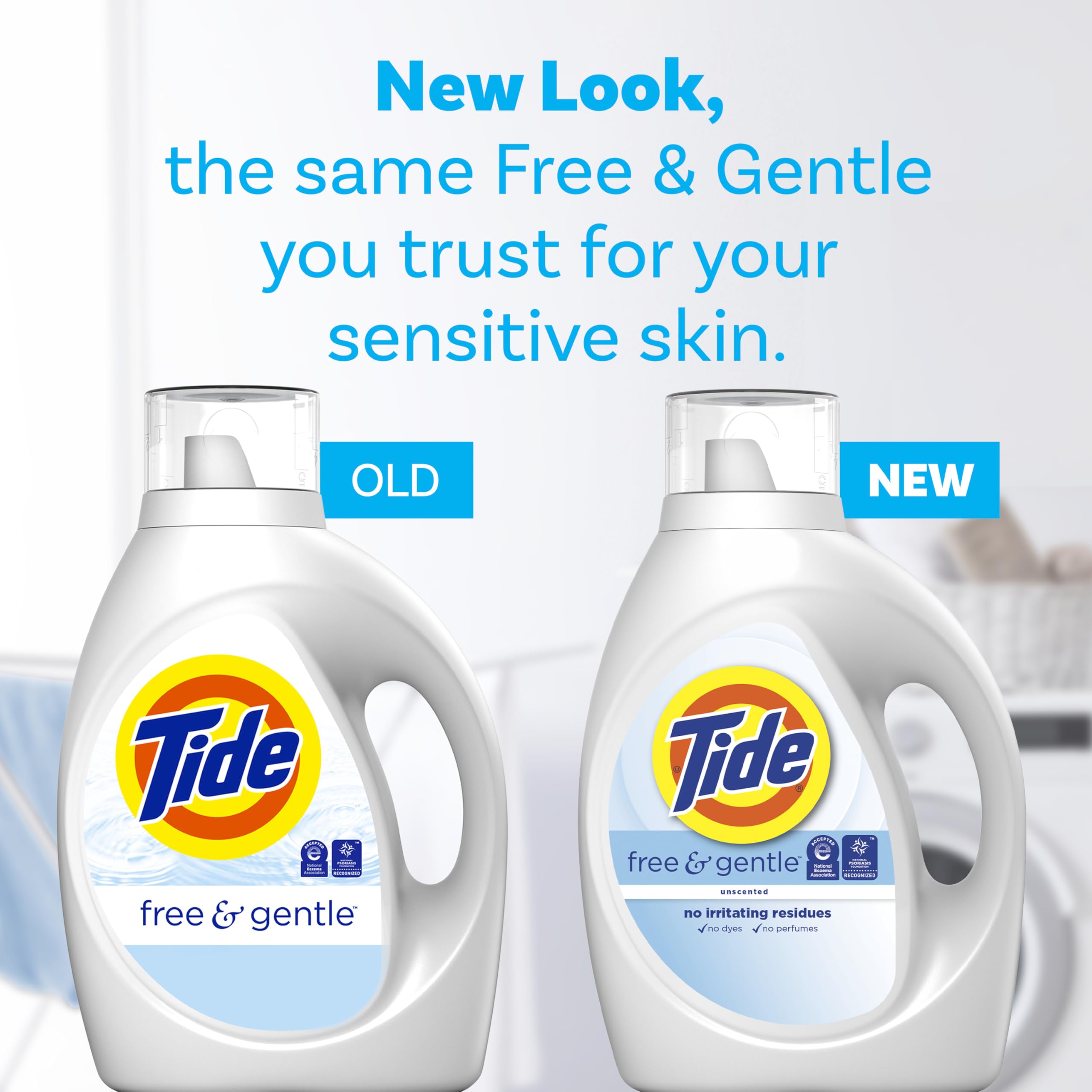 Foto 7 pulgar | Detergente Para Ropa Tide Free & Gentle, 3,11 L, 80 Cargas - Venta Internacional.