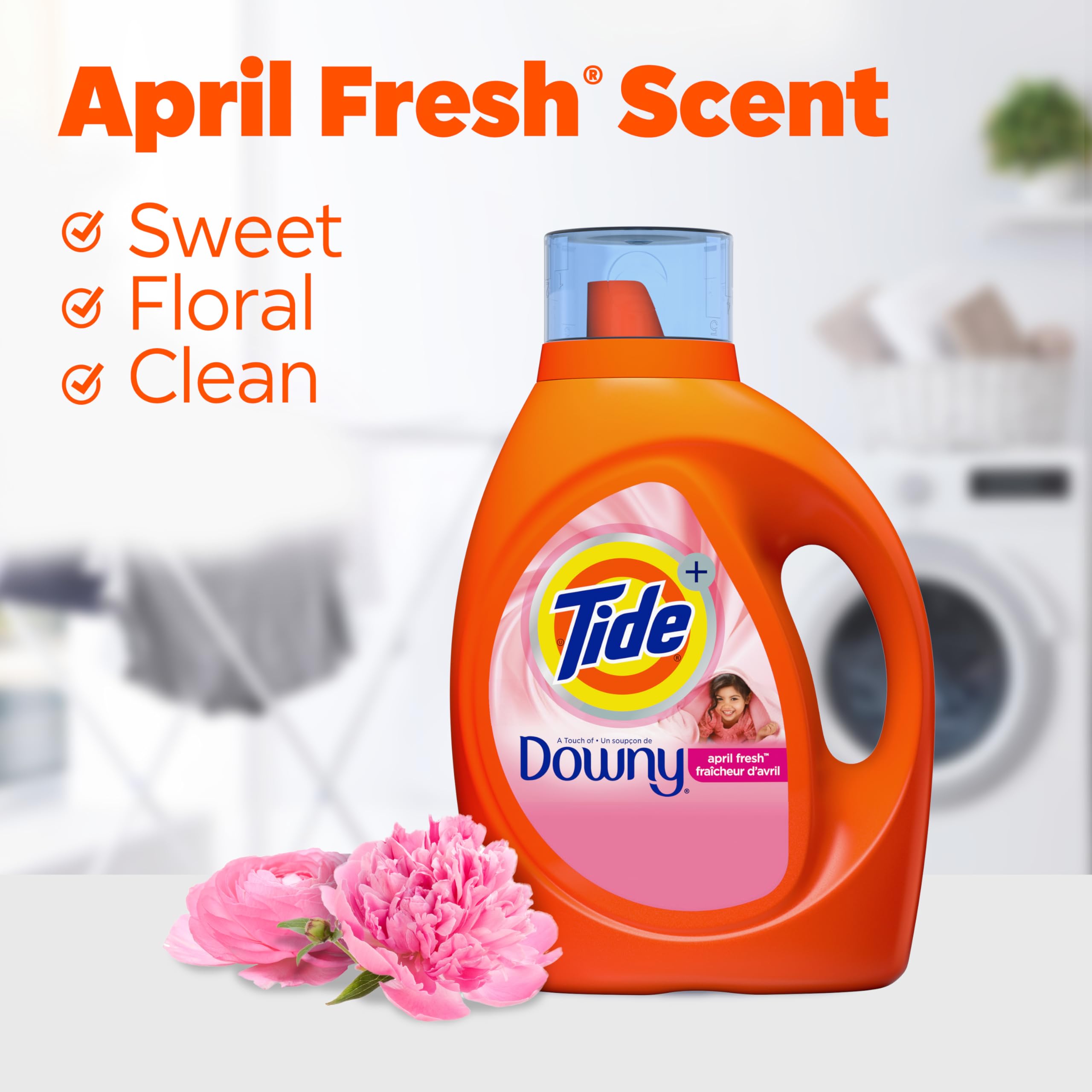 Foto 7 pulgar | Detergente Para Ropa Tide Plus A Touch Of Downy, 2,48 L, 59 Cargas - Venta Internacional.