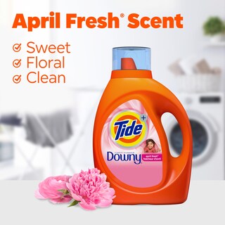 Foto 6 | Detergente Para Ropa Tide Plus A Touch Of Downy, 2,48 L, 59 Cargas - Venta Internacional.