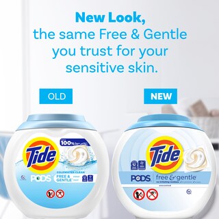 Foto 7 | Detergente Para Ropa Tide Pods Free & Gentle, 112 Paquetes - Venta Internacional.