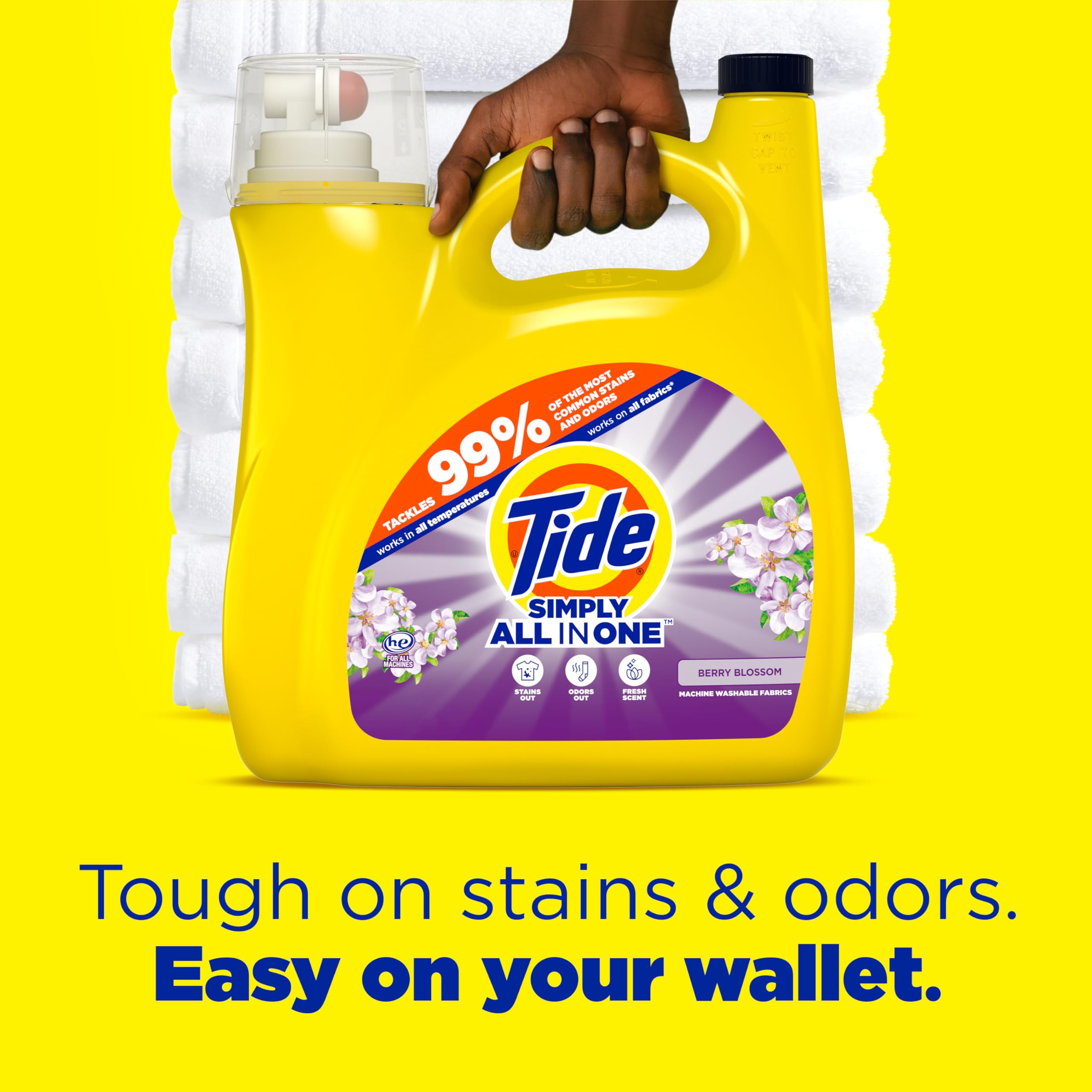 Foto 3 pulgar | Detergente Para Ropa Tide Simply Clean & Fresh, 3,47 L, 89 Cargas - Venta Internacional.