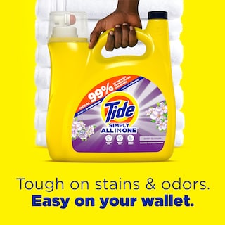 Foto 2 | Detergente Para Ropa Tide Simply Clean & Fresh, 3,47 L, 89 Cargas - Venta Internacional.