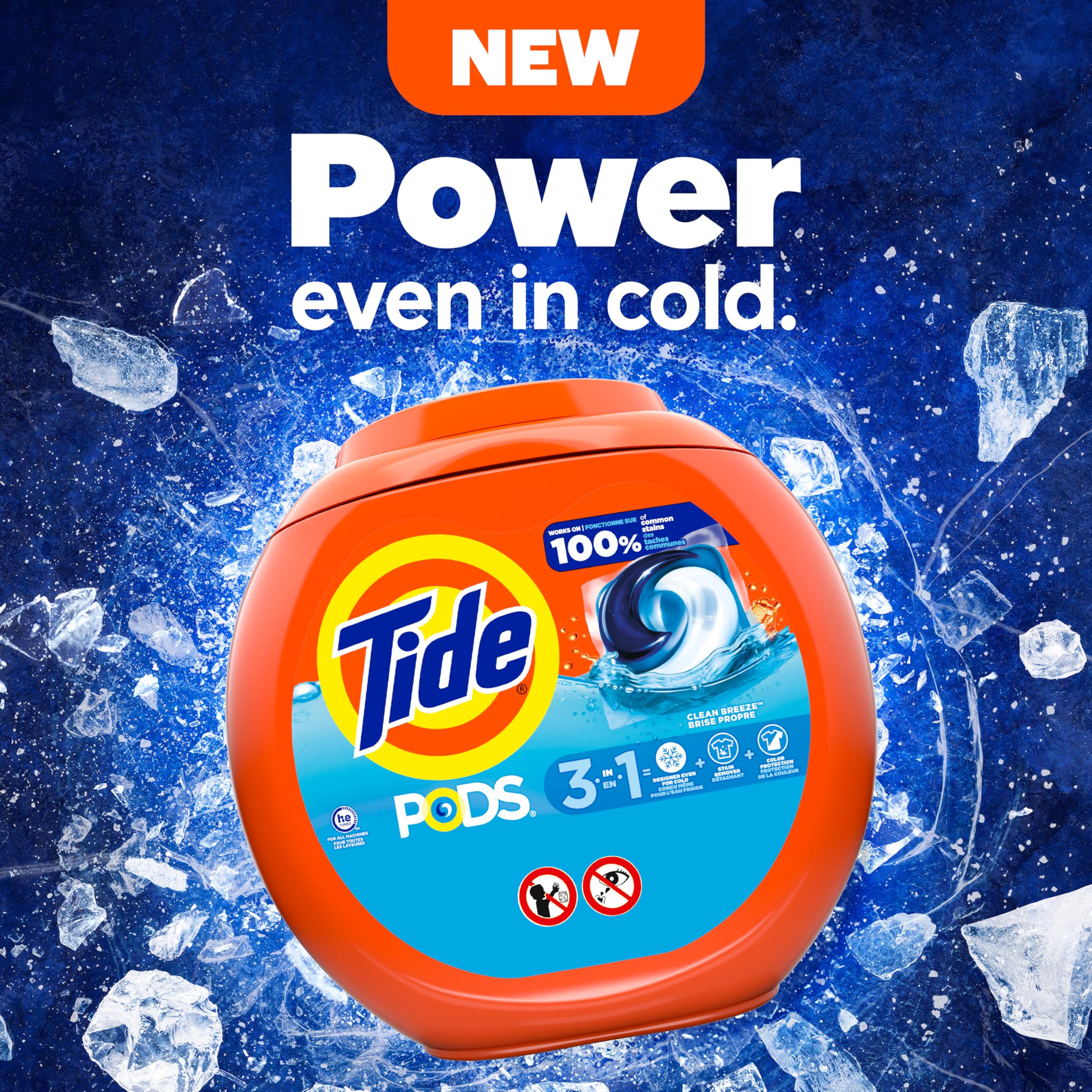 Foto 3 pulgar | Detergente Para Ropa Pacs Tide Pods 112 Unidades Clean Breeze - Venta Internacional.
