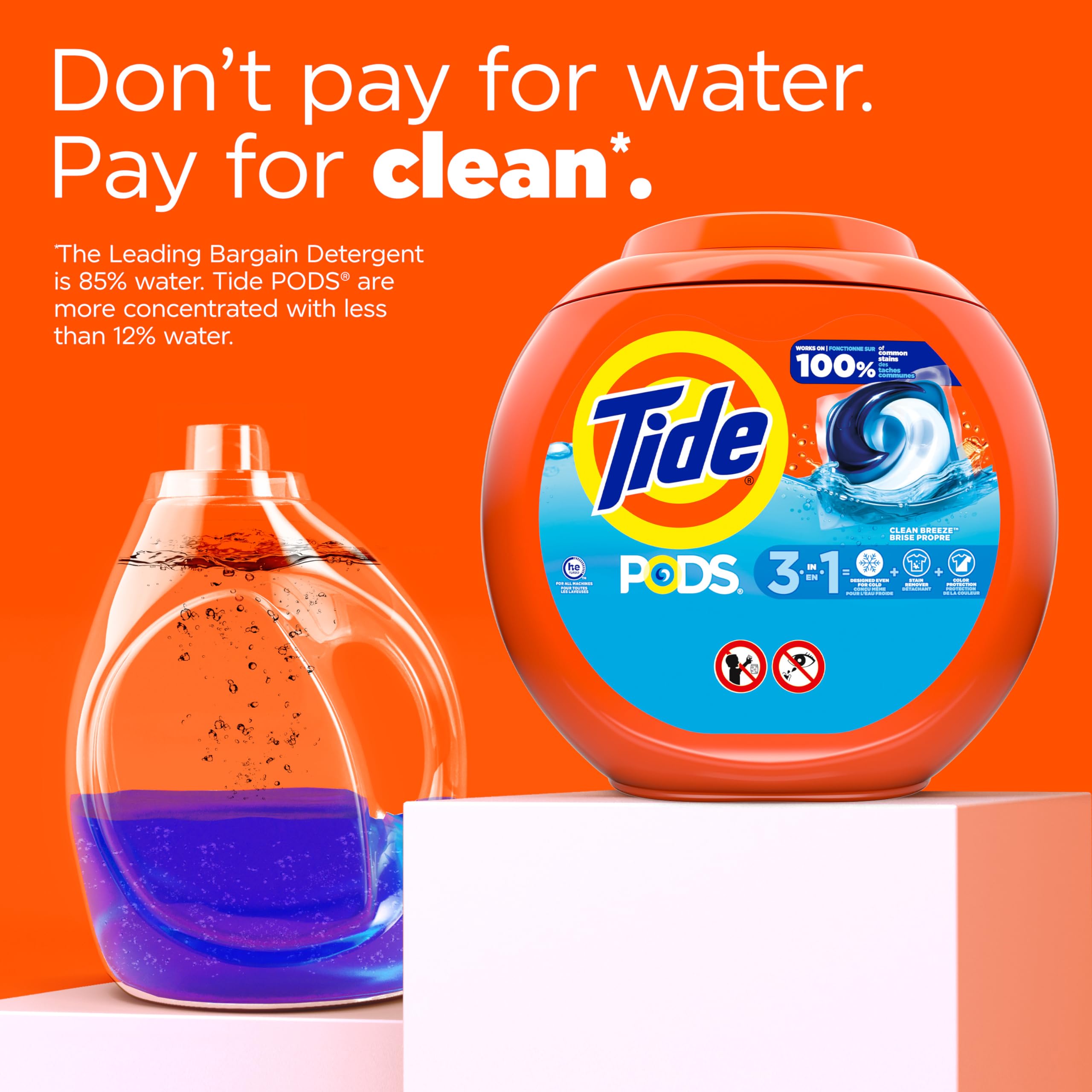 Foto 6 pulgar | Detergente Para Ropa Pacs Tide Pods 112 Unidades Clean Breeze - Venta Internacional.