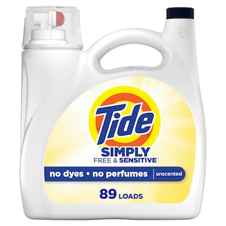 Foto 1 | Detergente Para Ropa Tide Simply Free & Sensitive, 2,75 L, 89 Cargas - Venta Internacional.
