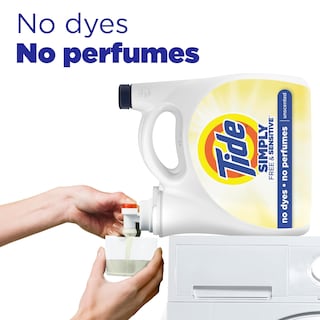 Foto 3 | Detergente Para Ropa Tide Simply Free & Sensitive, 2,75 L, 89 Cargas - Venta Internacional.