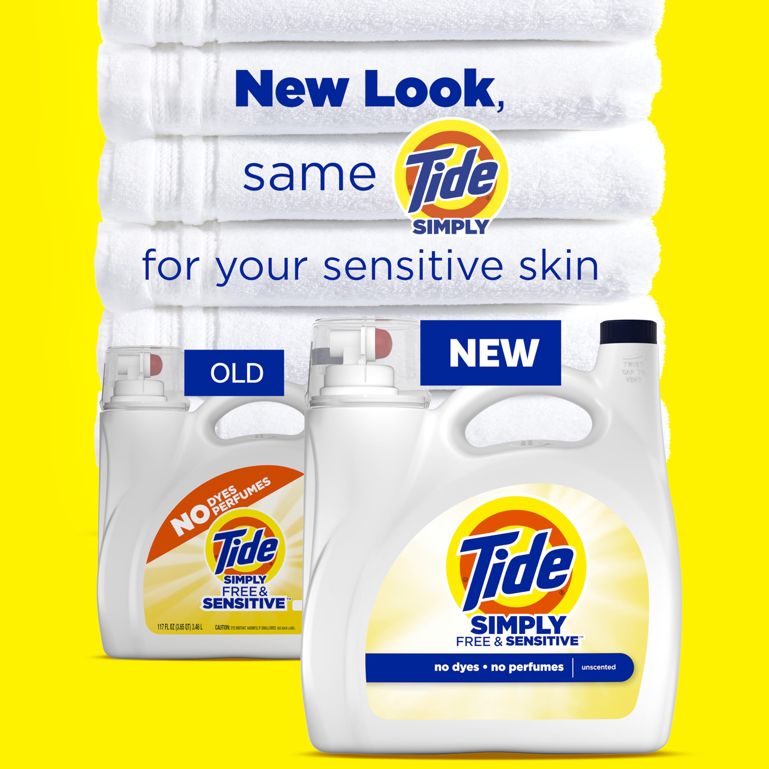 Foto 6 pulgar | Detergente Para Ropa Tide Simply Free & Sensitive, 2,75 L, 89 Cargas - Venta Internacional.