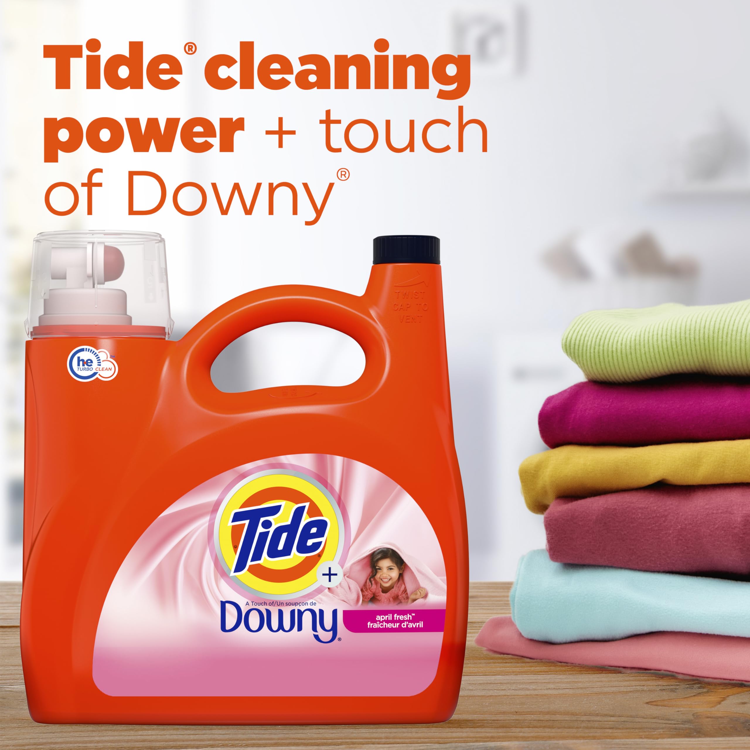 Foto 3 pulgar | Detergente Para Ropa Tide Plus A Touch Of Downy, 3,11 L, 74 Cargas - Venta Internacional.