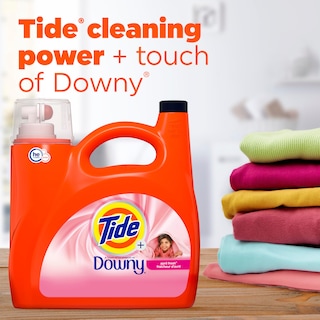 Foto 2 | Detergente Para Ropa Tide Plus A Touch Of Downy, 3,11 L, 74 Cargas - Venta Internacional.