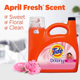 Foto 5 | Detergente Para Ropa Tide Plus A Touch Of Downy, 3,11 L, 74 Cargas - Venta Internacional.