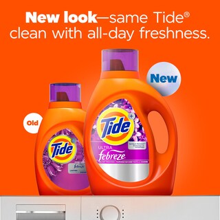 Foto 2 | Detergente Para Ropa Tide Plus Febreze Freshness, 3,11 L, 74 Cargas - Venta Internacional.