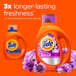 Foto 4 | Detergente Para Ropa Tide Plus Febreze Freshness, 3,11 L, 74 Cargas - Venta Internacional.