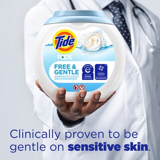 Foto 7 | Detergente Para Ropa Tide Pods Free & Gentle, 76 Paquetes - Venta Internacional.