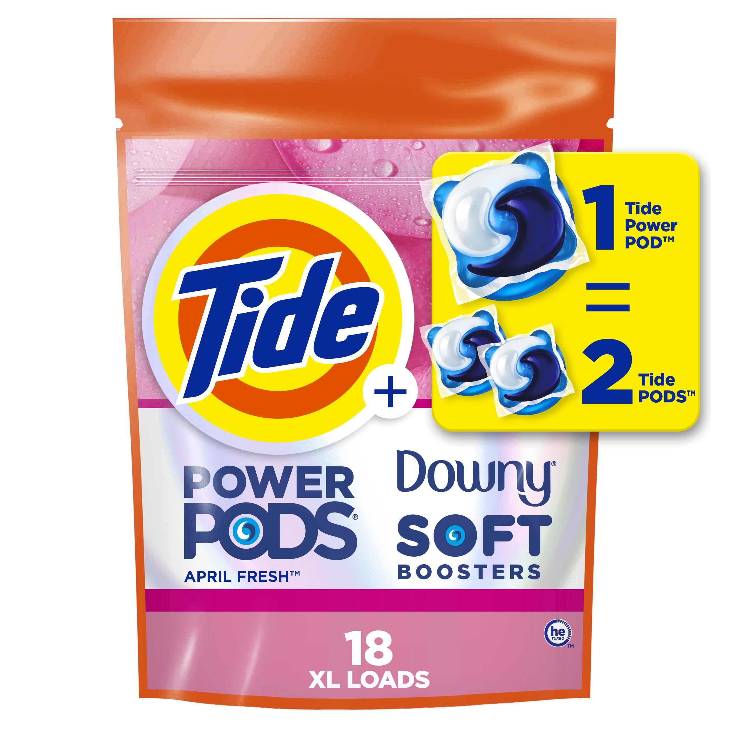 Detergente En Cápsulas Tide Power Pods 2 En 1 Con Downy 18 Quilates - Venta Internacional. $529