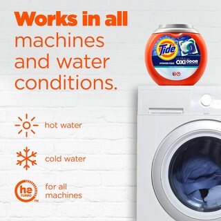 Foto 7 | Detergente Para Ropa Tide Ultra Oxi Power Pods, 25 Paquetes - Venta Internacional.