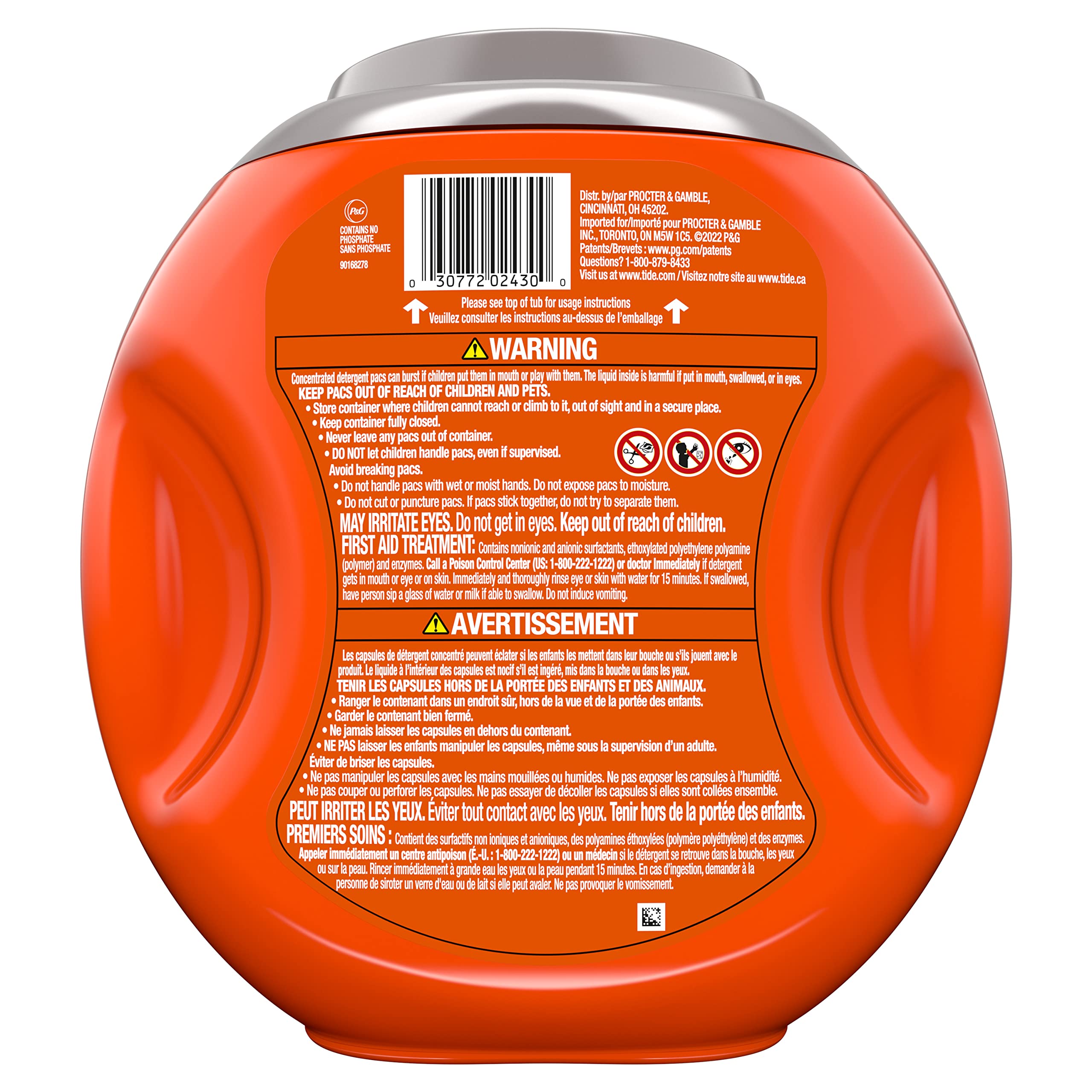 Foto 8 pulgar | Detergente Para Ropa Tide Hygienic Clean Heavy Duty, 10 Veces Más Potente, 25 Paquetes - Venta Internacional.
