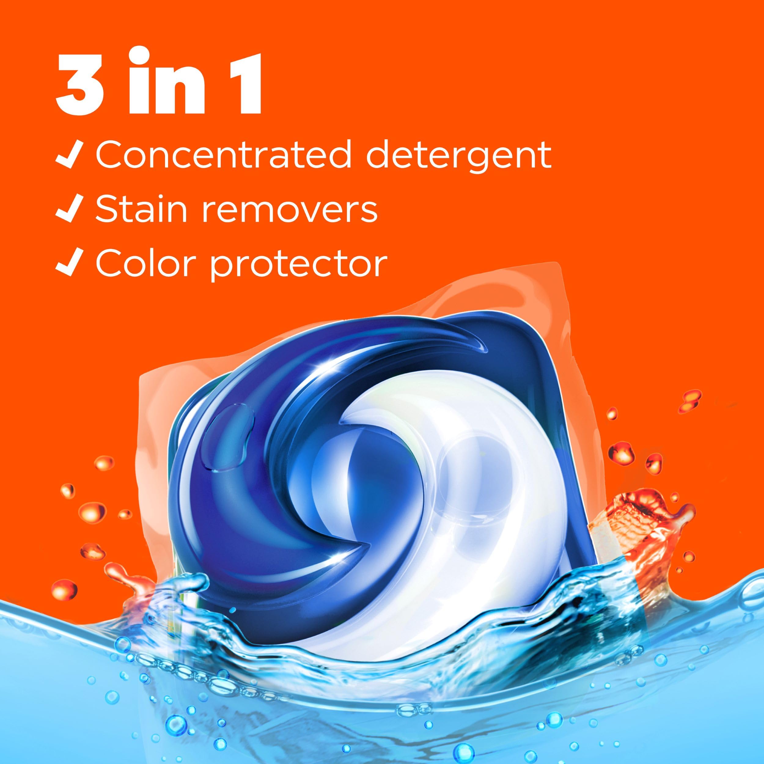 Foto 5 | Detergente para Ropa Tide Pods Liquid 76 Paquetes Clean Breeze Scent - Venta Internacional