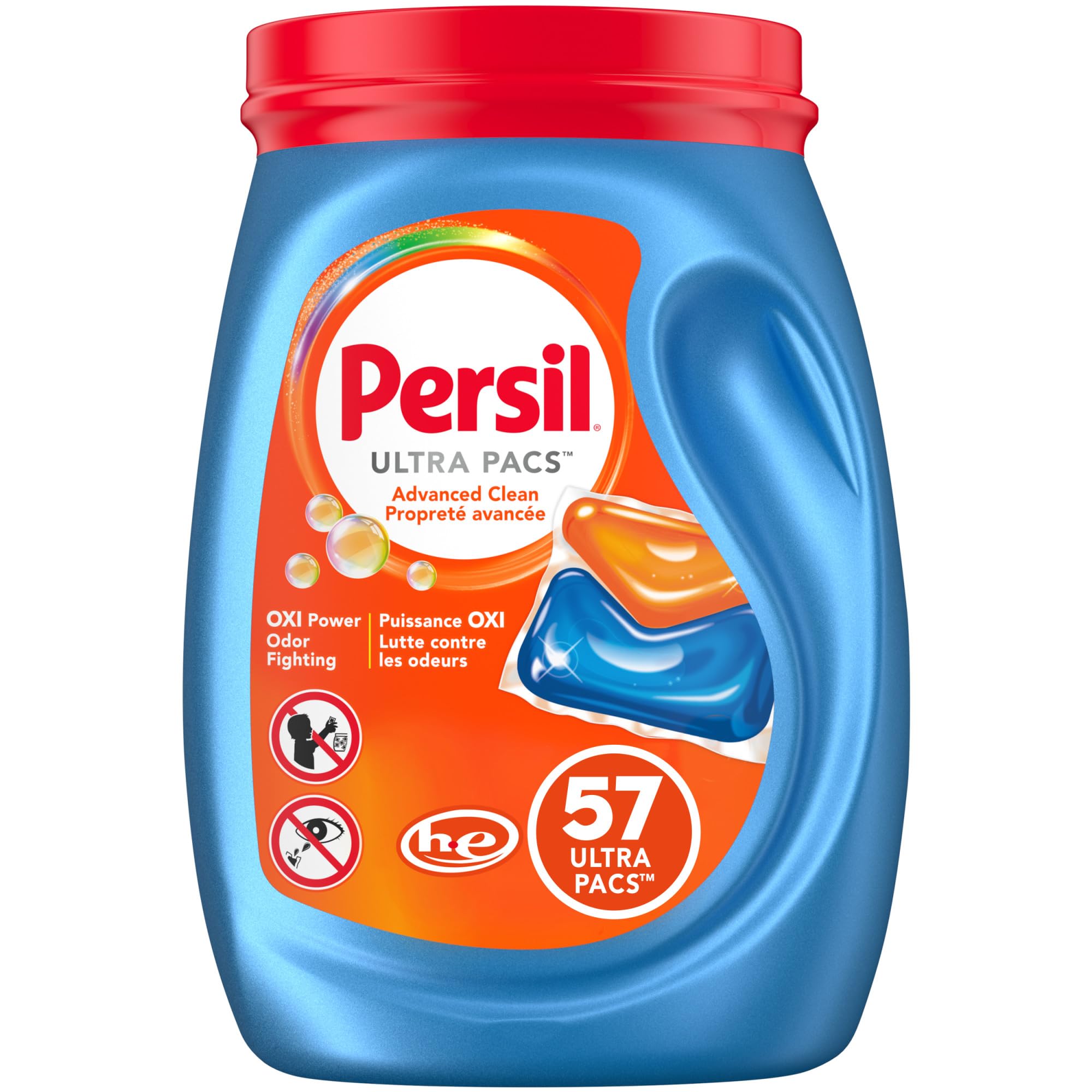 Foto 2 pulgar | Detergente para Ropa Persil Ultra Pacs Advanced Clean 57 Unidades - Venta Internacional