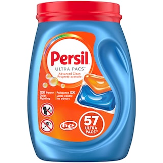Foto 1 | Detergente para Ropa Persil Ultra Pacs Advanced Clean 57 Unidades - Venta Internacional