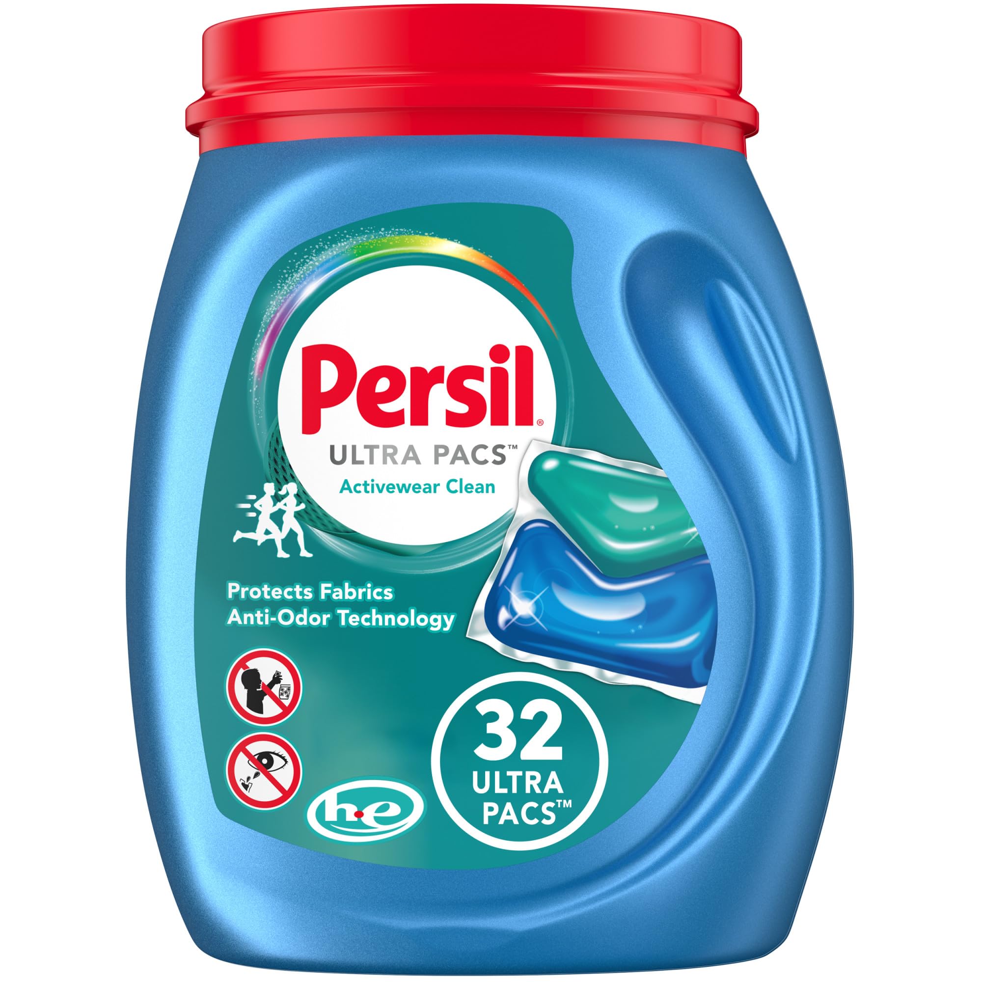 Foto 2 pulgar | Detergente Para Ropa Persil Ultra Pacs Activewear Clean 32 Paquetes - Venta Internacional.