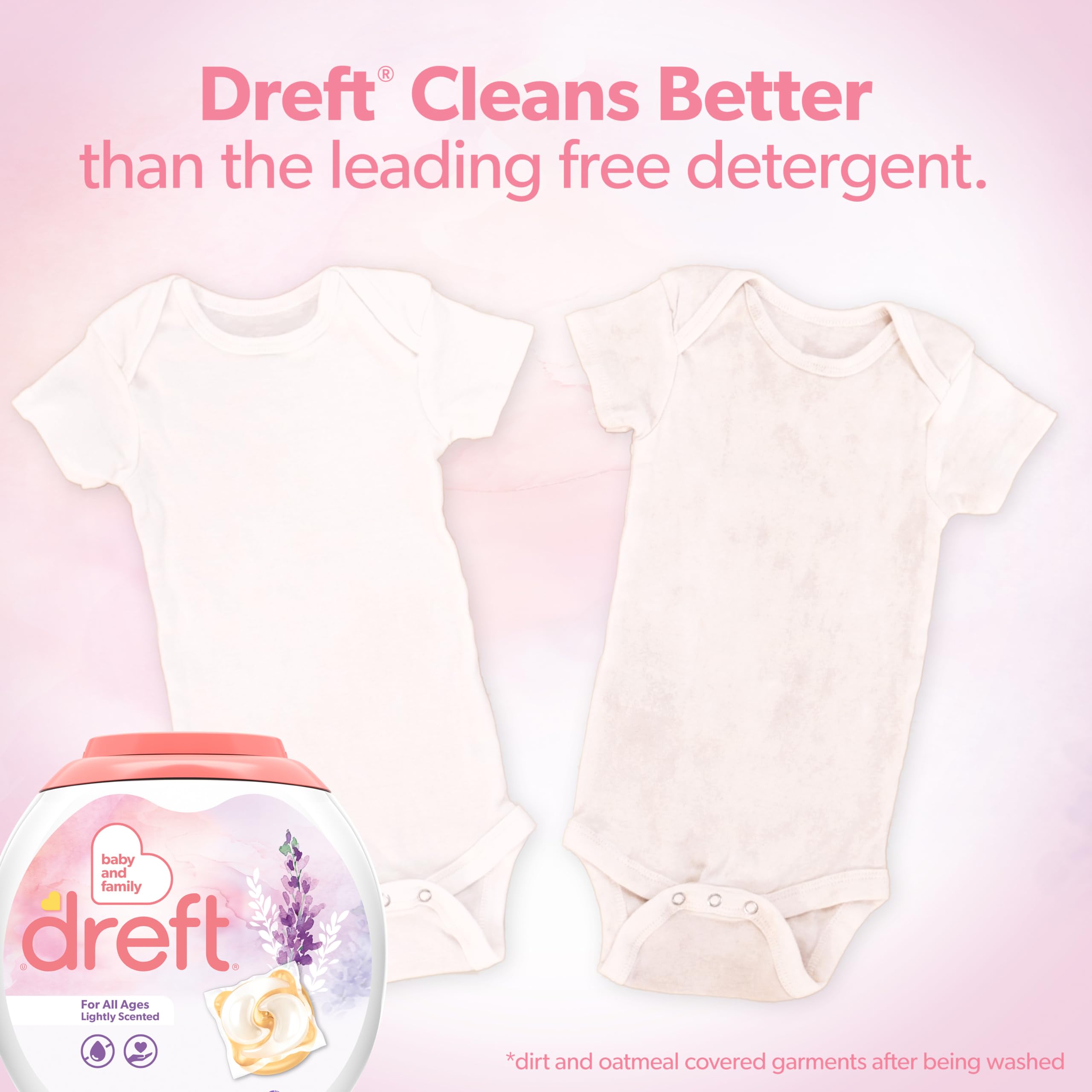 Foto 5 pulgar | Detergente para Ropa Dreft He Compatibles con Lavanda 25 Unidades - Venta Internacional