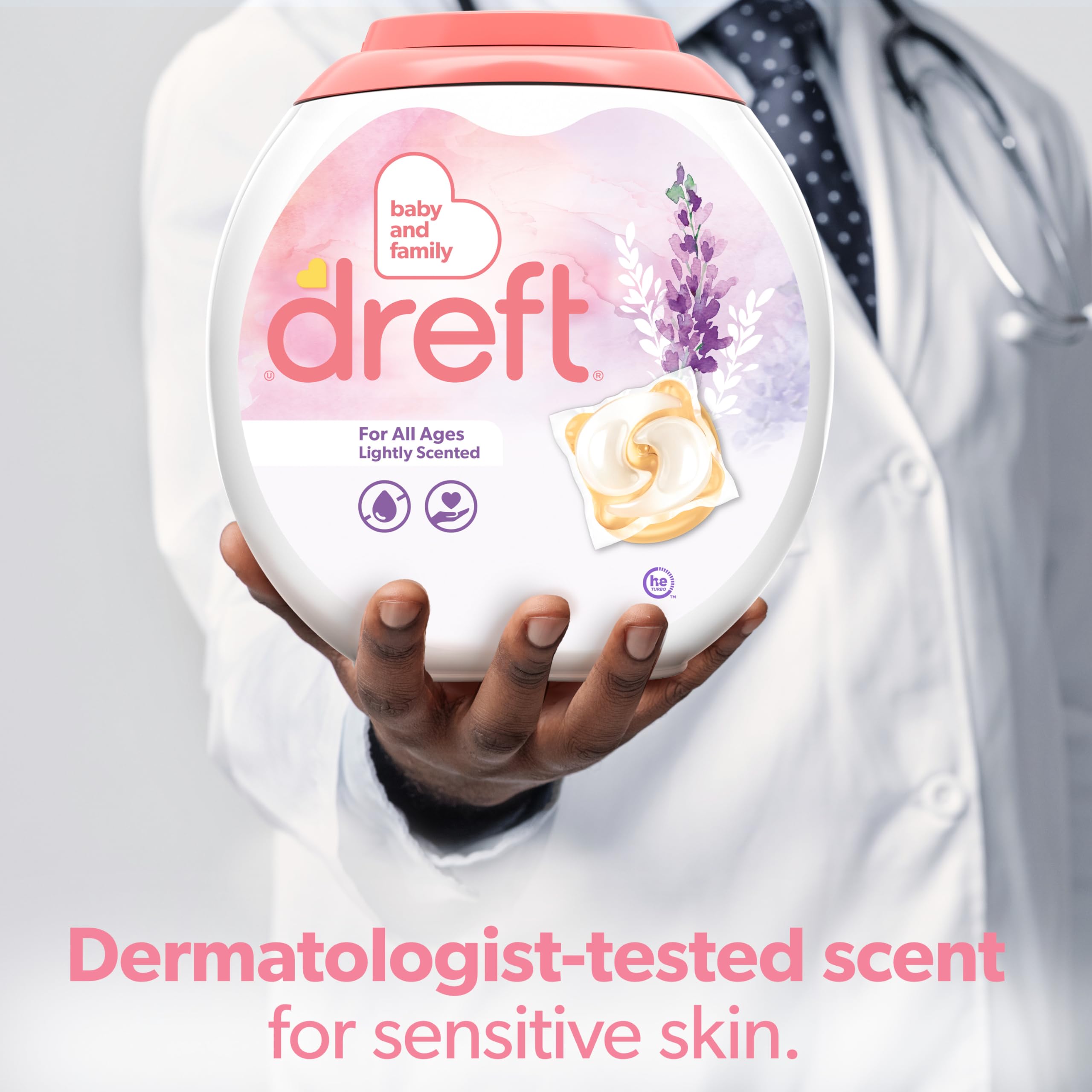 Foto 5 | Detergente para Ropa Dreft He Compatibles con Lavanda 25 Unidades - Venta Internacional