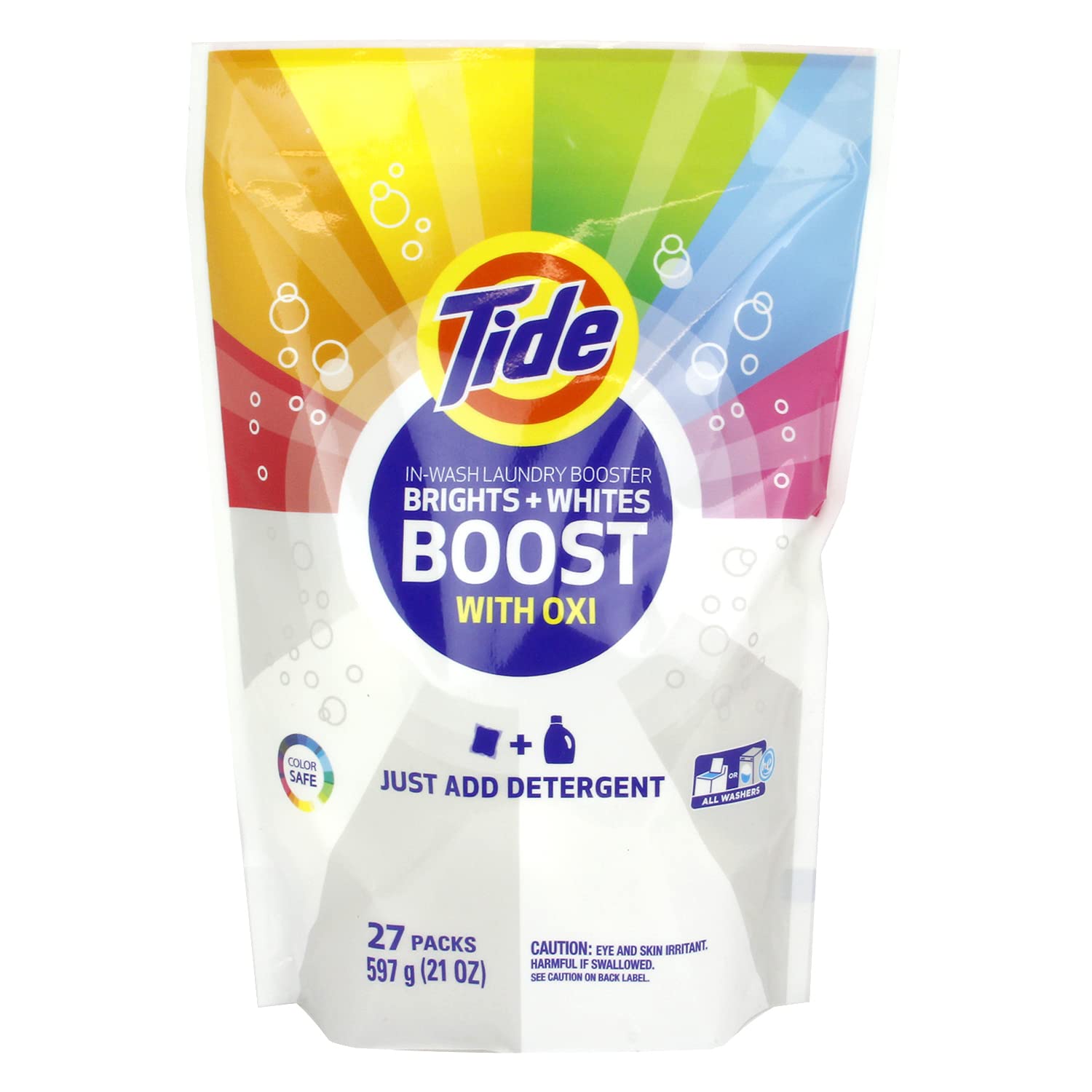 Foto 2 pulgar | Detergente Para Ropa Tide Brights & Whites Odor Rescue, 27 Unidades - Venta Internacional.
