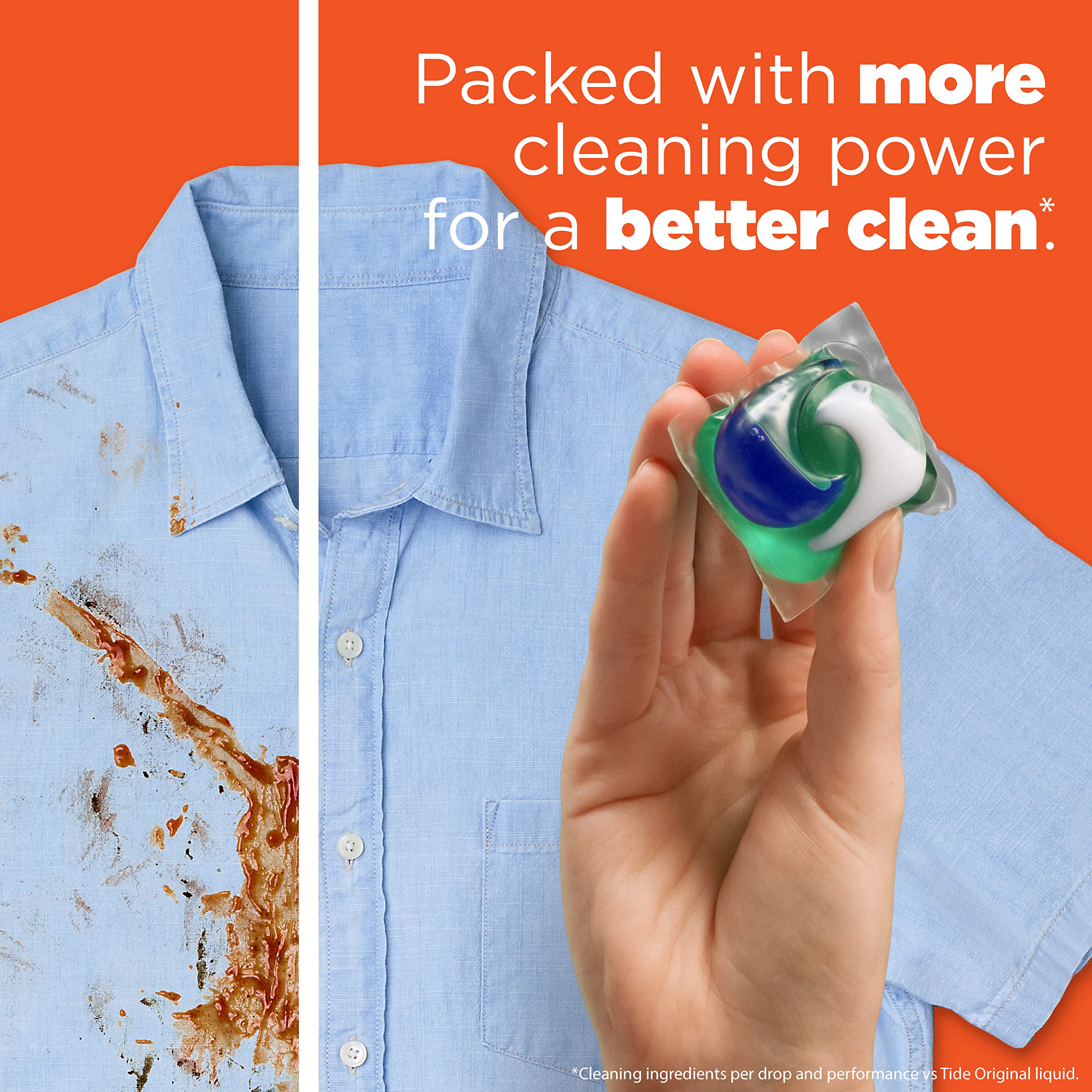 Foto 3 pulgar | Detergente Para Ropa Tide Pods, Paquete De Jabón Líquido, 76 Unidades - Venta Internacional.