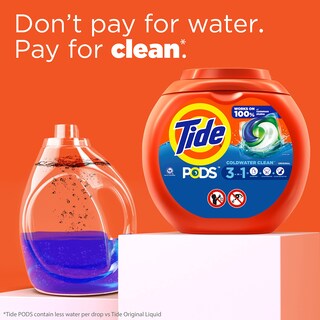 Foto 4 | Detergente Para Ropa Tide Pods, Paquete De Jabón Líquido, 76 Unidades - Venta Internacional.