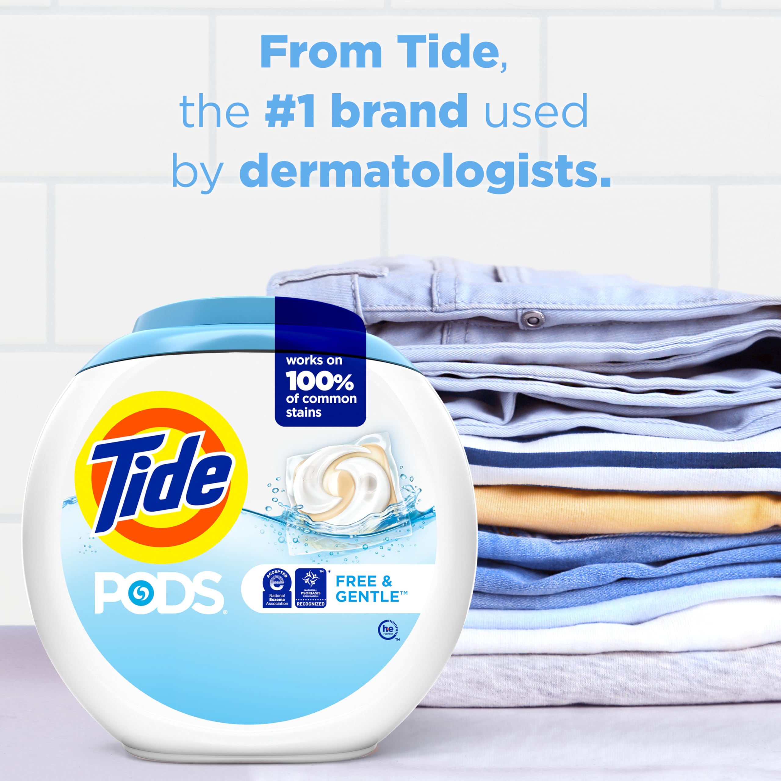 Foto 3 pulgar | Detergente Para Ropa En Cápsulas Tide Pods Free & Gentle, 81 Unidades - Venta Internacional.
