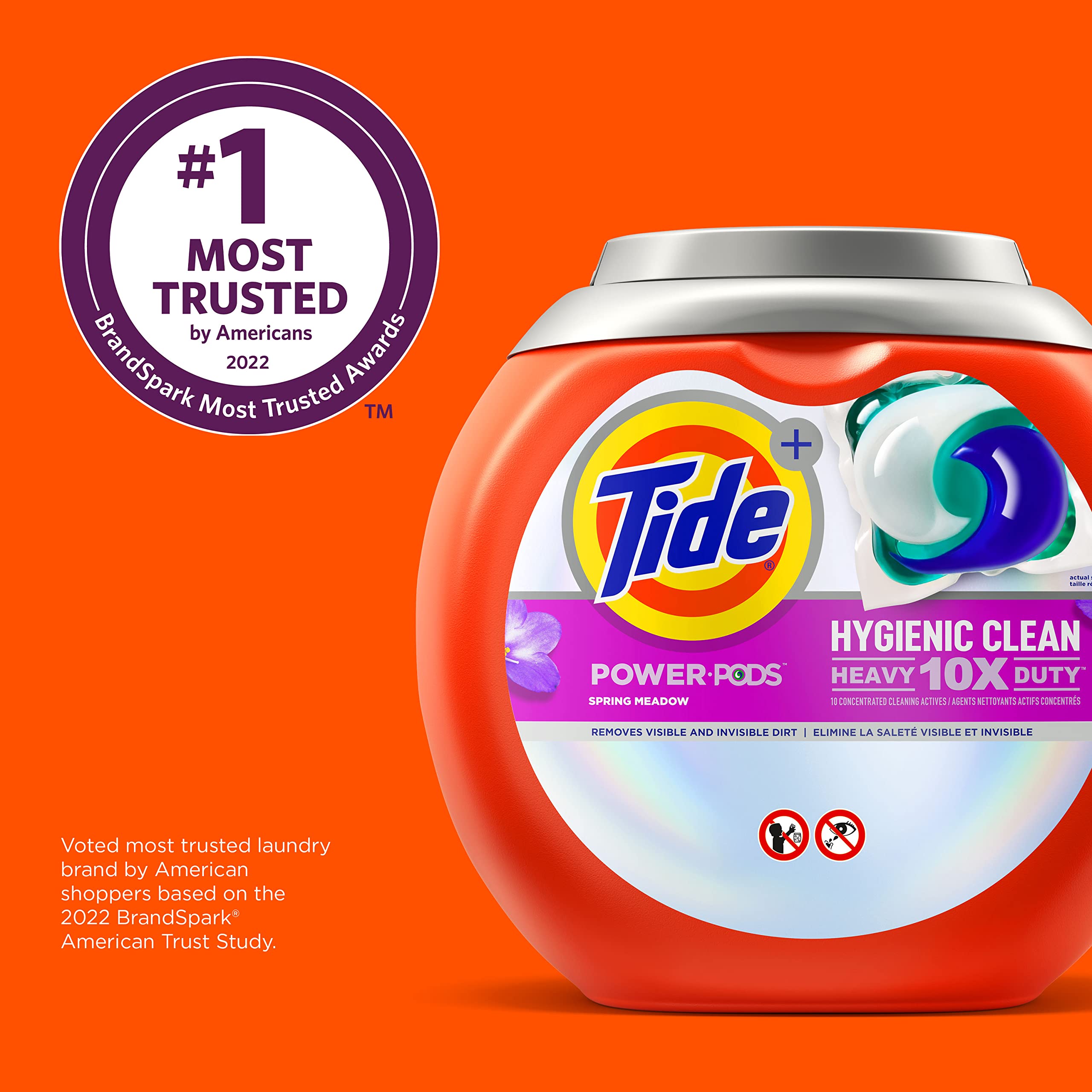 Foto 8 pulgar | Detergente Para Ropa Tide Hygienic Clean Heavy Duty, 45 Paquetes - Venta Internacional.